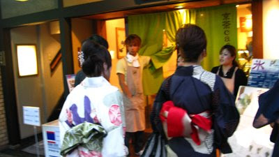 Traveling and Festival Gion Matsuri in Kyoto Japan