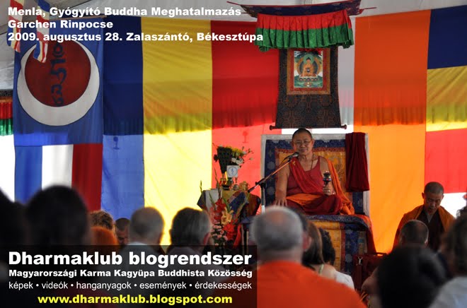 Garchen Rinpocse 2009 Zalaszántó