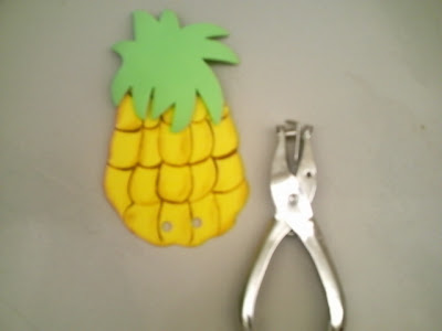 Piña en foami - Imagui