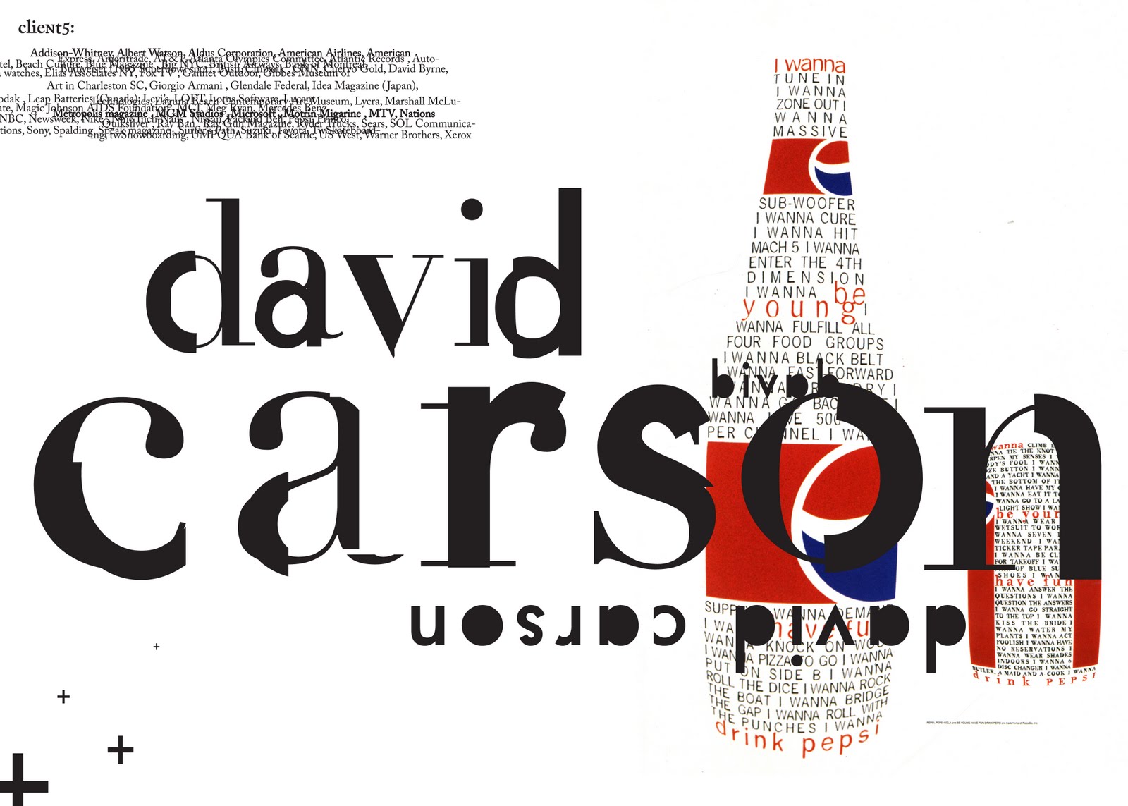 David Carson best works-ის სურათის შედეგი