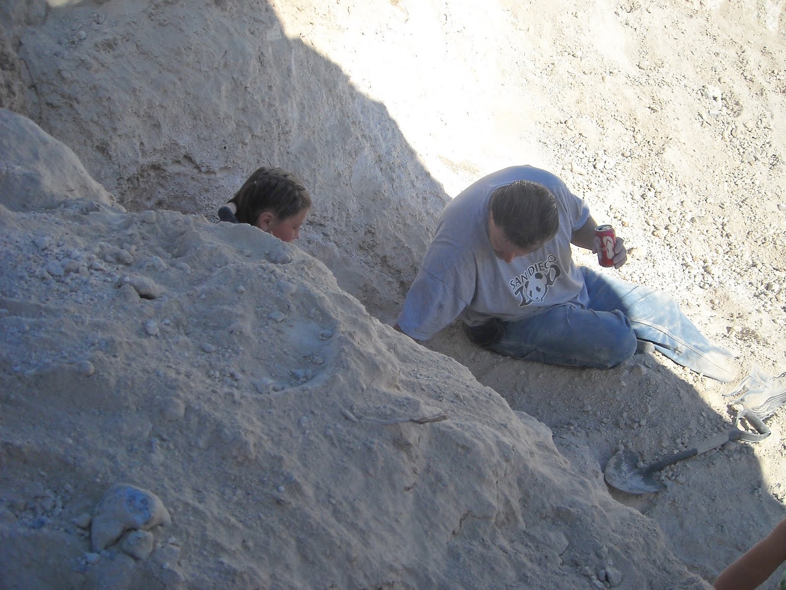 Wayman Family: Geode Hunting