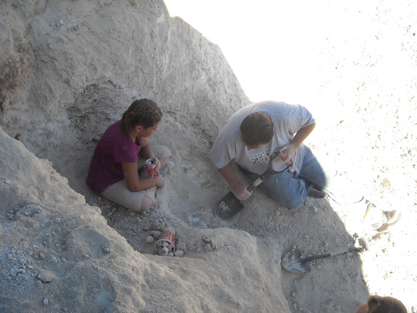 Wayman Family Geode Hunting
