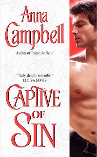 Anna Campbell CAPTIVE OF SIN Blog Tour