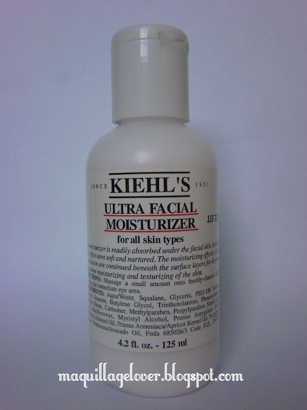 Maquillage Lover Kiehl's Ultra Facial Moisturizer Review