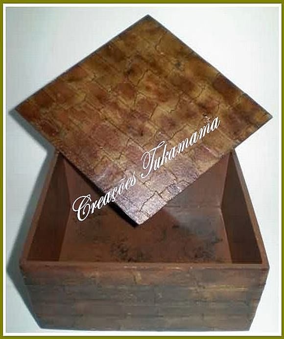 Creaciones Tukamama: Caja imitación Cuero...