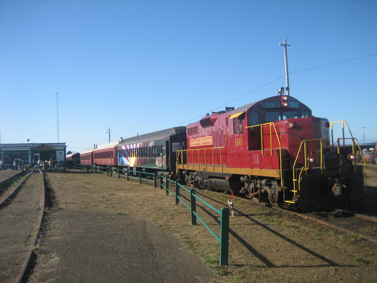 Dave Lammerding: The Skunk Train, Ft Bragg CA