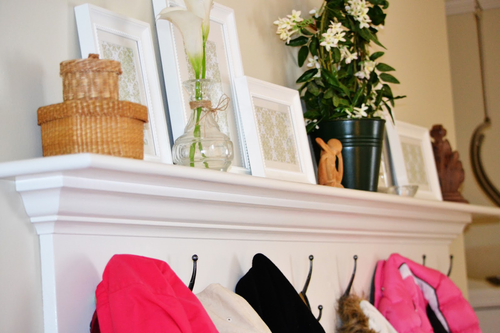 back {to} domestics: coat hanger shelf