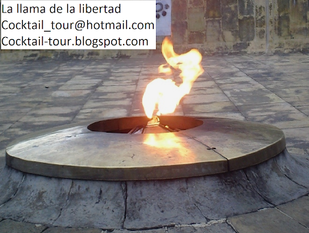 La llama de la libertad del puente de boyacá