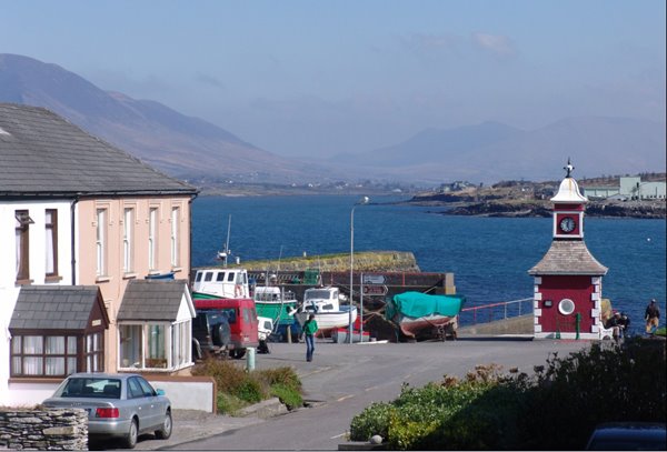 To the harbour of Knightstown