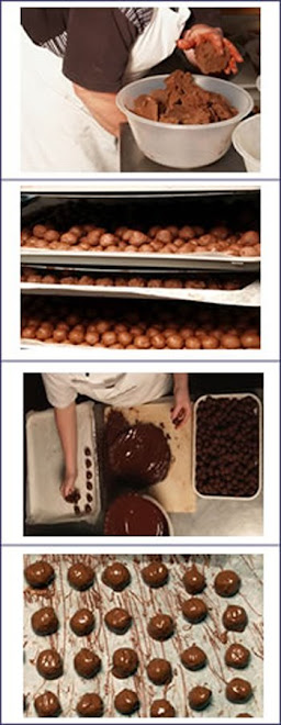 Les differentes etapes pour faire une truffe en chocolat