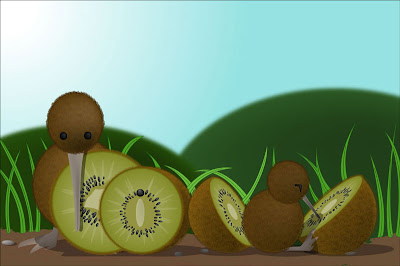 LA CIENCIA DE LA VIDA: KIWI CONOCE A KIWI