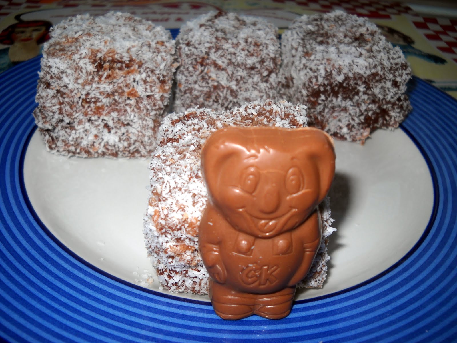 ReInventing the Lamington 2011 Chocolate Caramel Lamingtons Laws of the Kitchen