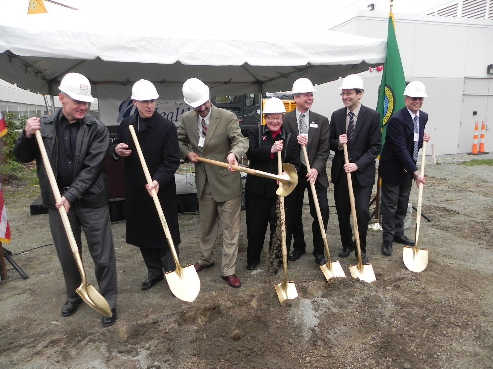 Shoreline Area News Groundbreaking for expansion of public health lab