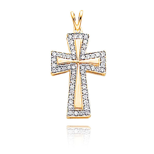 Diamond Cross Pendant