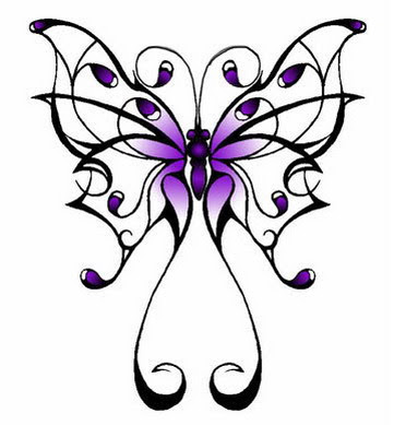 airbrush tatto, mauri tatto, sexy tattoo, girl tatto: butterfly Animal ...