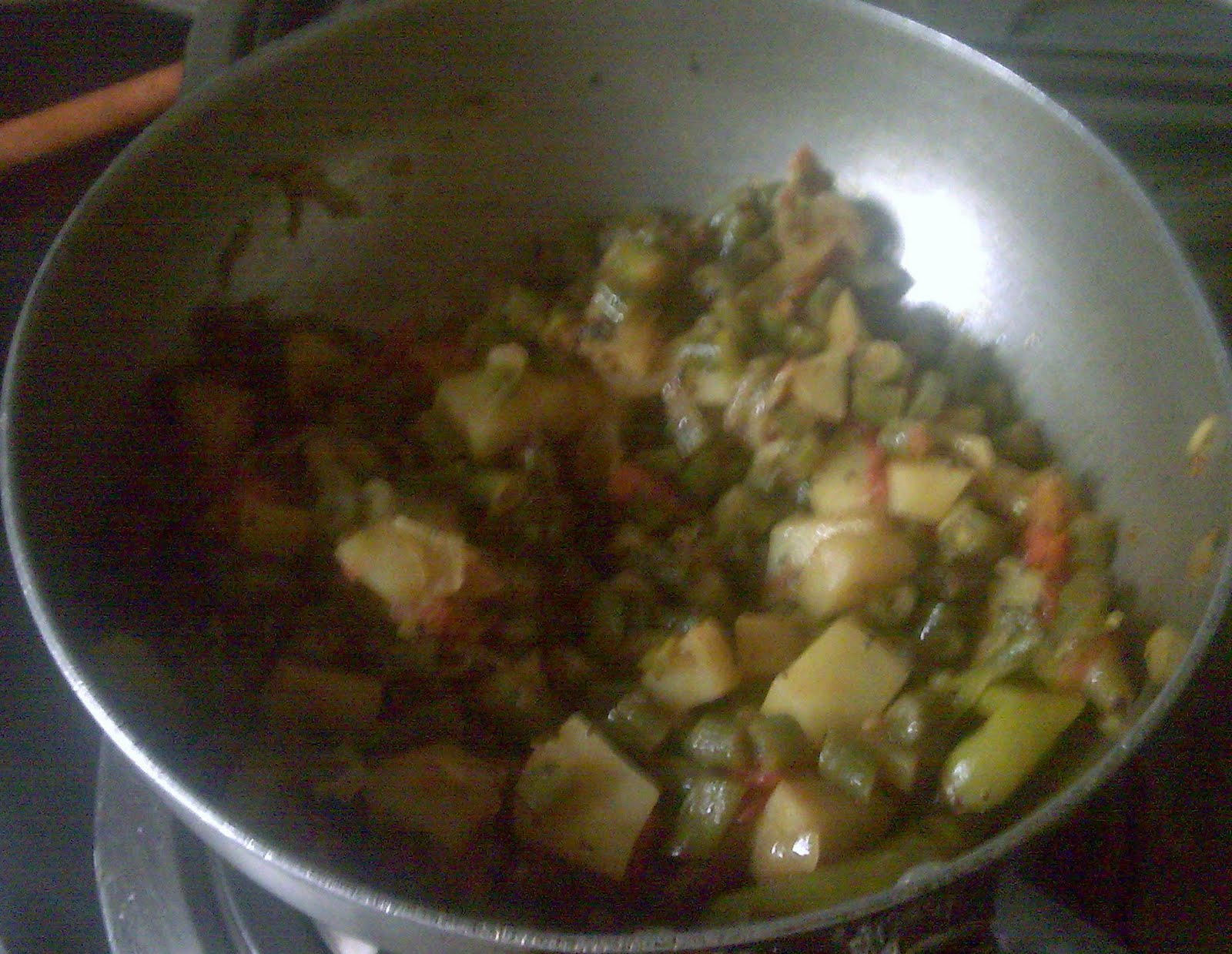 Freshly Baked Aloo Beans!