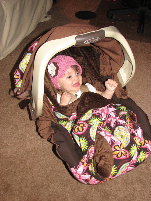 "Snuggle Ride" Car Seat Blanket