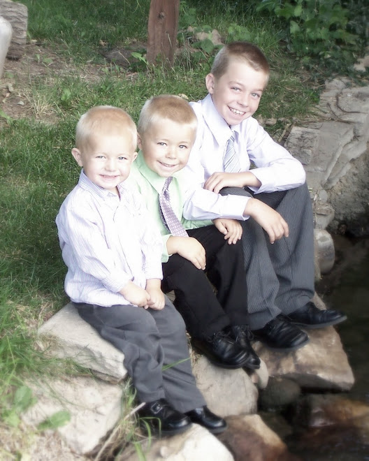 My handsom future missionaries!