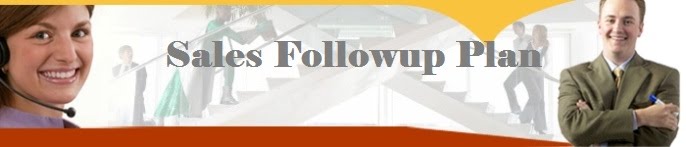 Sales Follow Up Plan