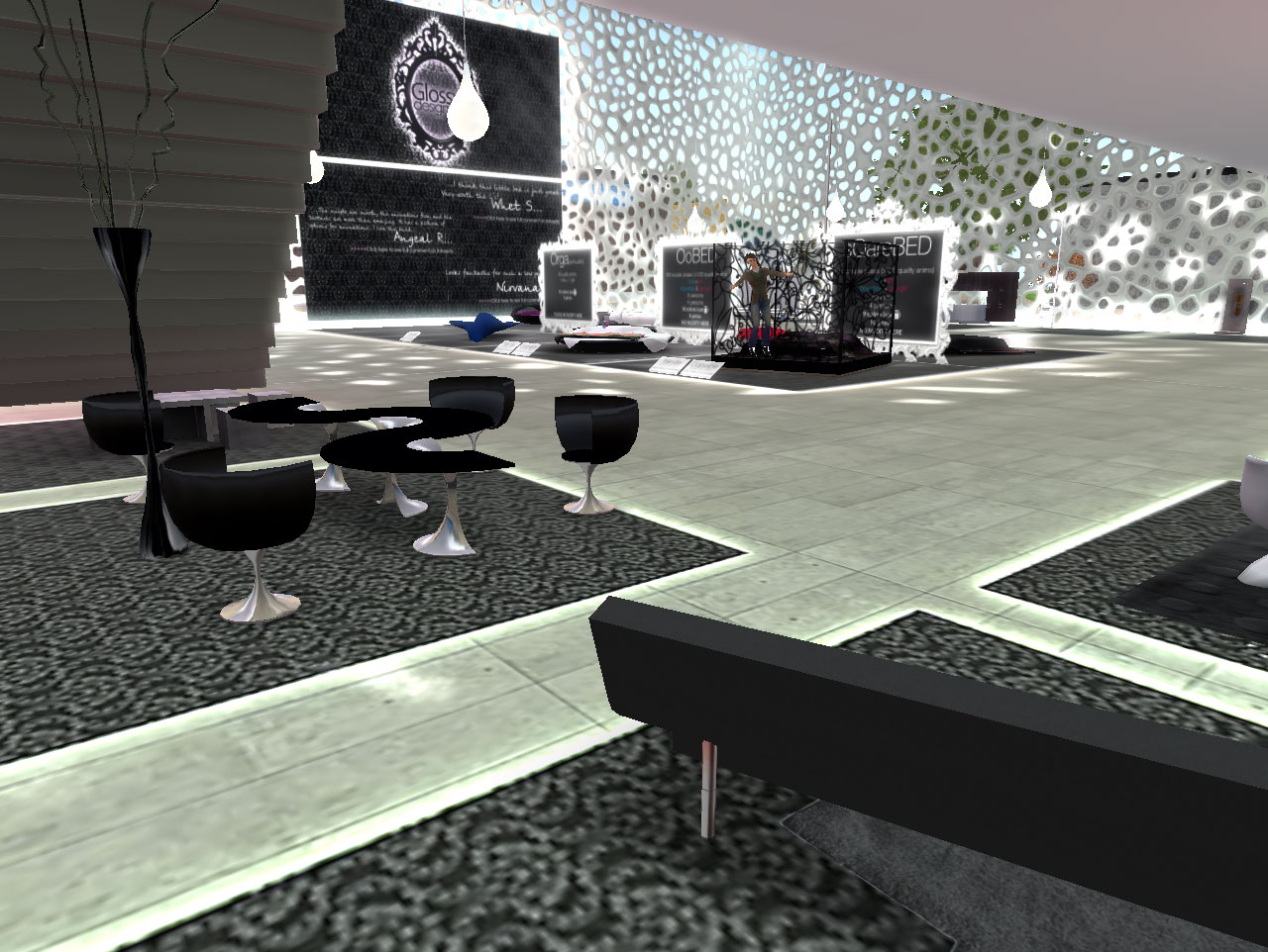 SECOND LIFE FURNITURE Glossy Design