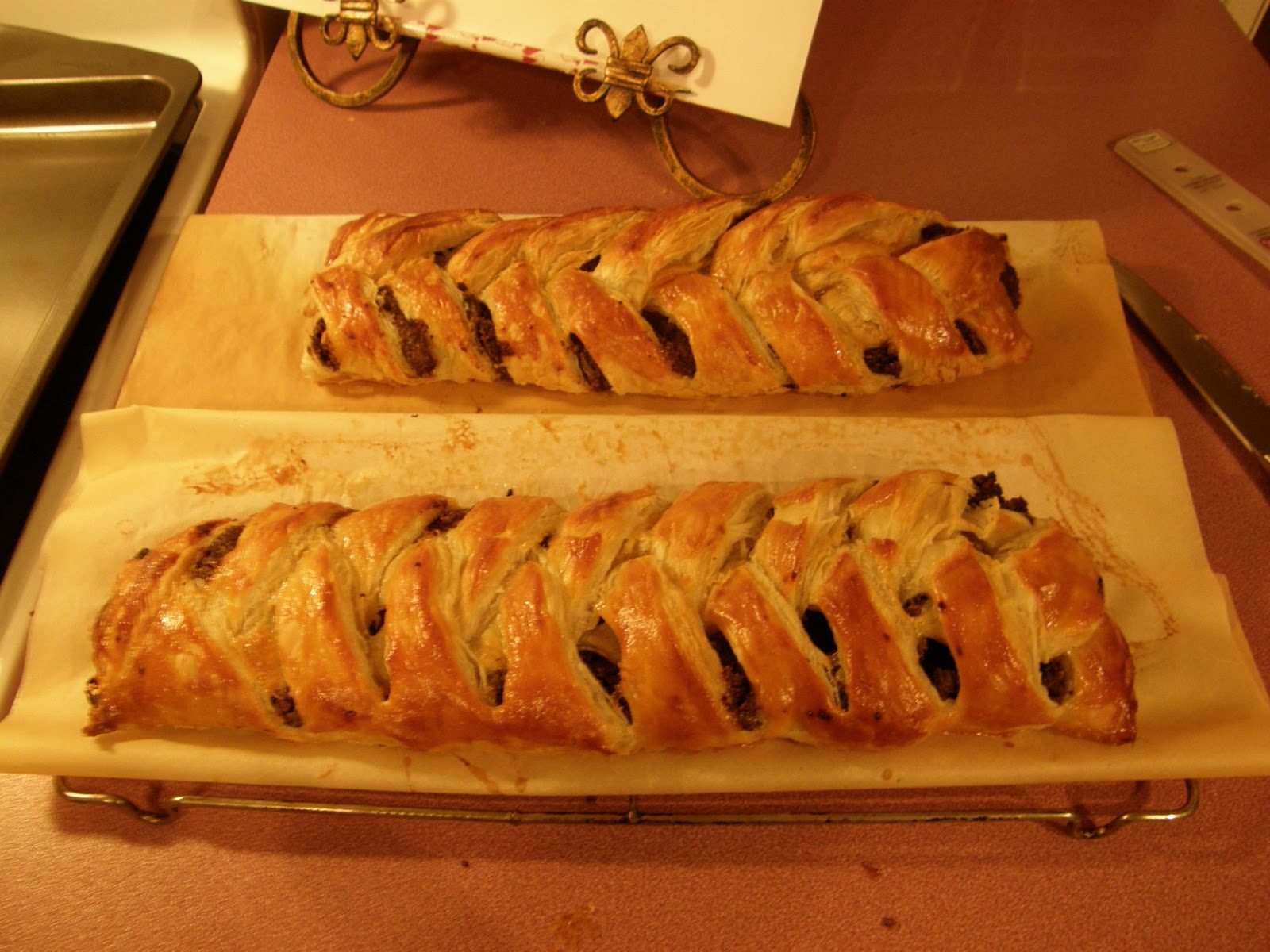 Bits By Nancy Tea and Poppy Seed Puff Pastry