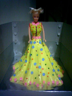 Barbie Cake untuk Yesha