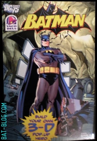 BAT - BLOG : BATMAN TOYS and COLLECTIBLES: BATMAN FAST FOOD PROMO! Taco  Bell - DC Comics 75th Anniversary
