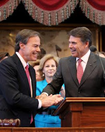 As Texas Sinks Under A $27 Billion Deficit, Perry Offers Rosy "State of The State" Address...