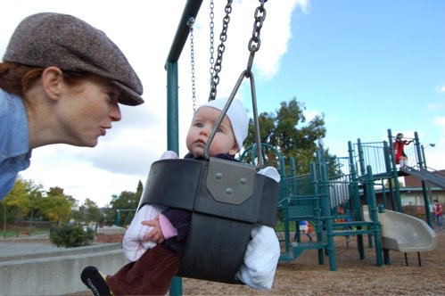 Bea's First Swing