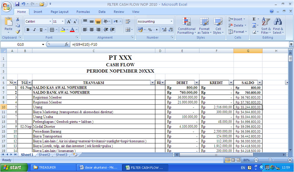 Download Analisa Laporan Keuangan Program Akuntansi 