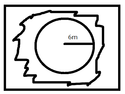 Area circle diameter equal sum 24cm 10cm cicle then Room 72 Math 09: June 2010
