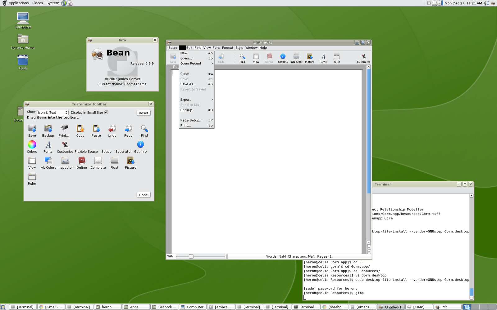 Heron s Perch More GNOME Theme Improvements Heron s Perch More GNOME Theme Improvements
