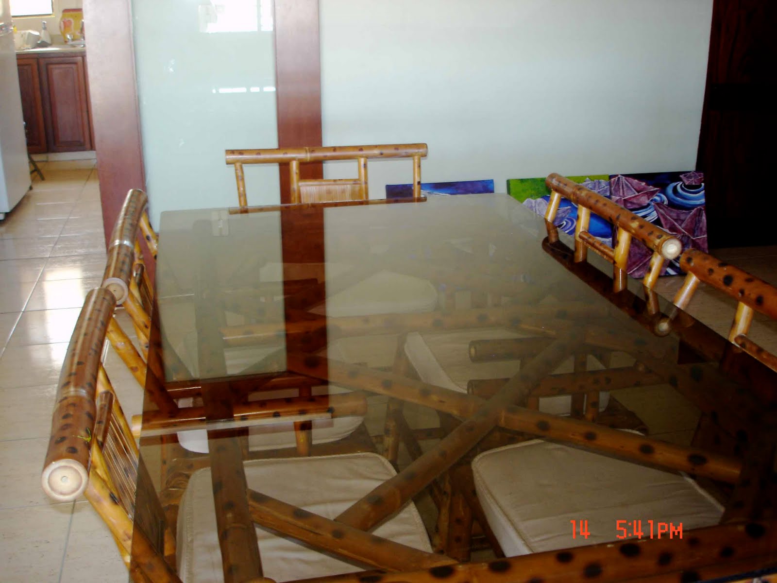 The Pajon Family: Comedor Bambú 6 sillas