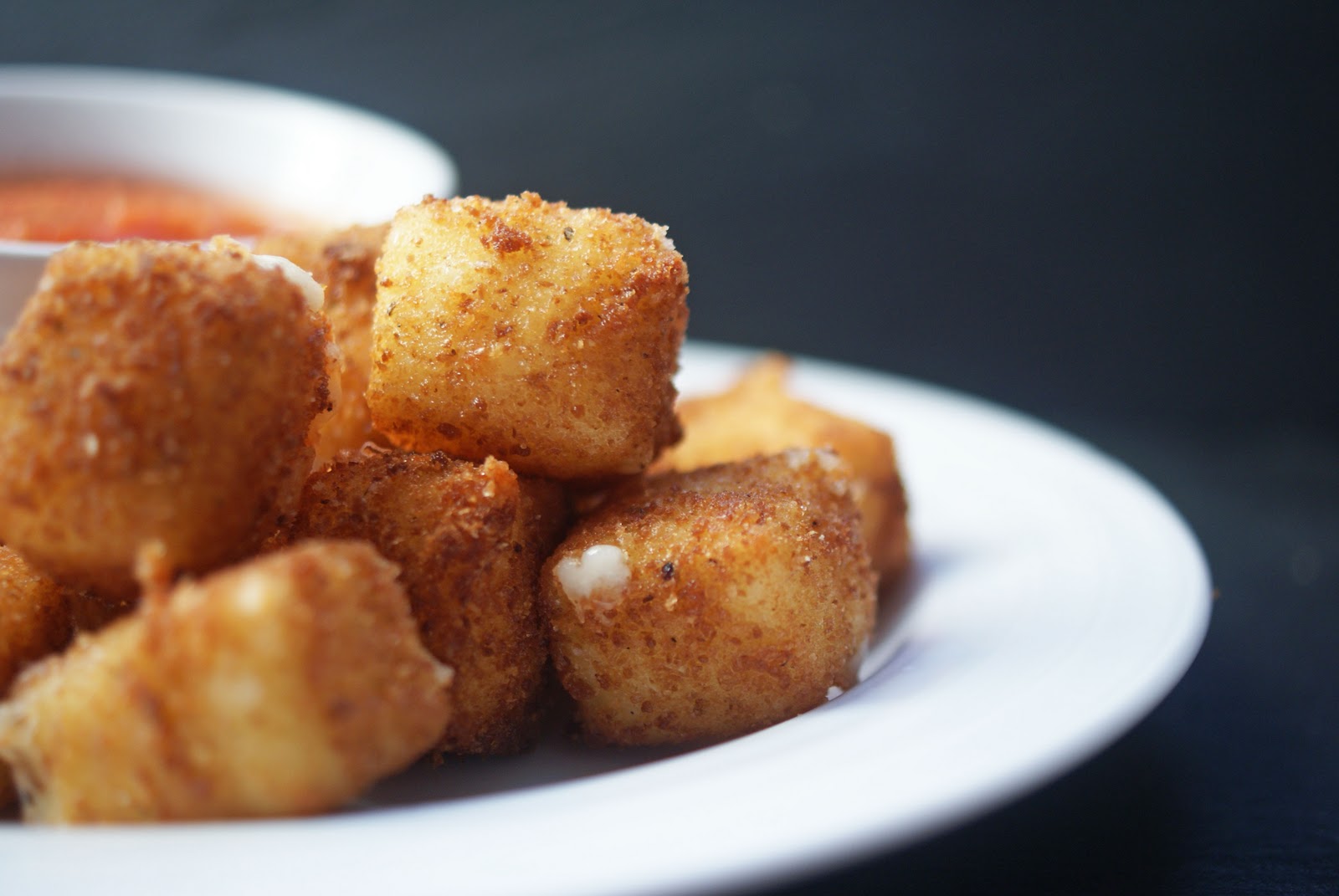 Piccante Dolce Superbowl Eats OneBite Fried Mozzarella & Spicy