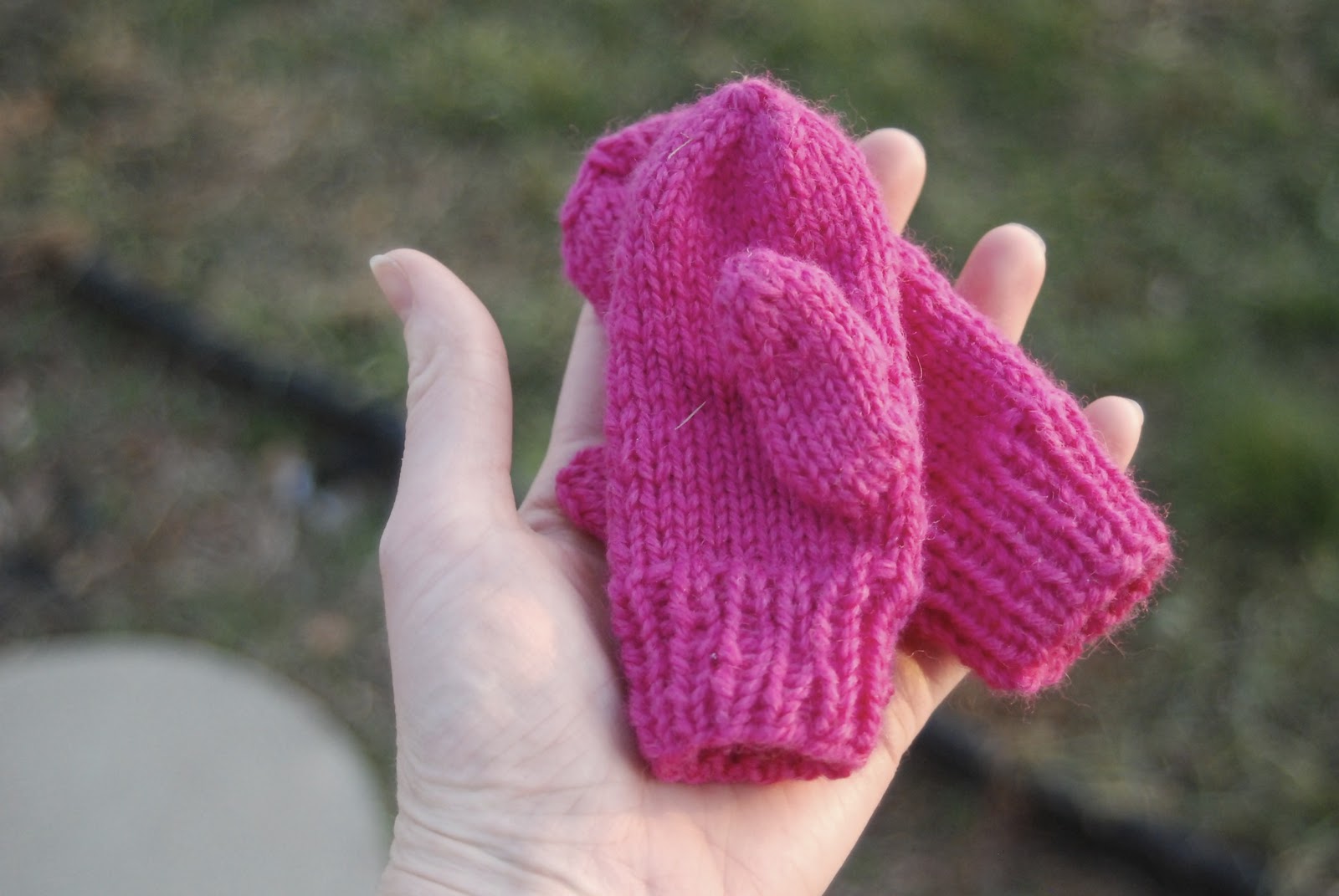 Makin' it: Baby Mittens: Knitting pattern