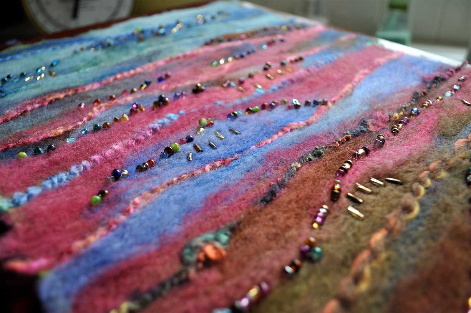 LuAnn Kessi Needle Felting.......Landscape