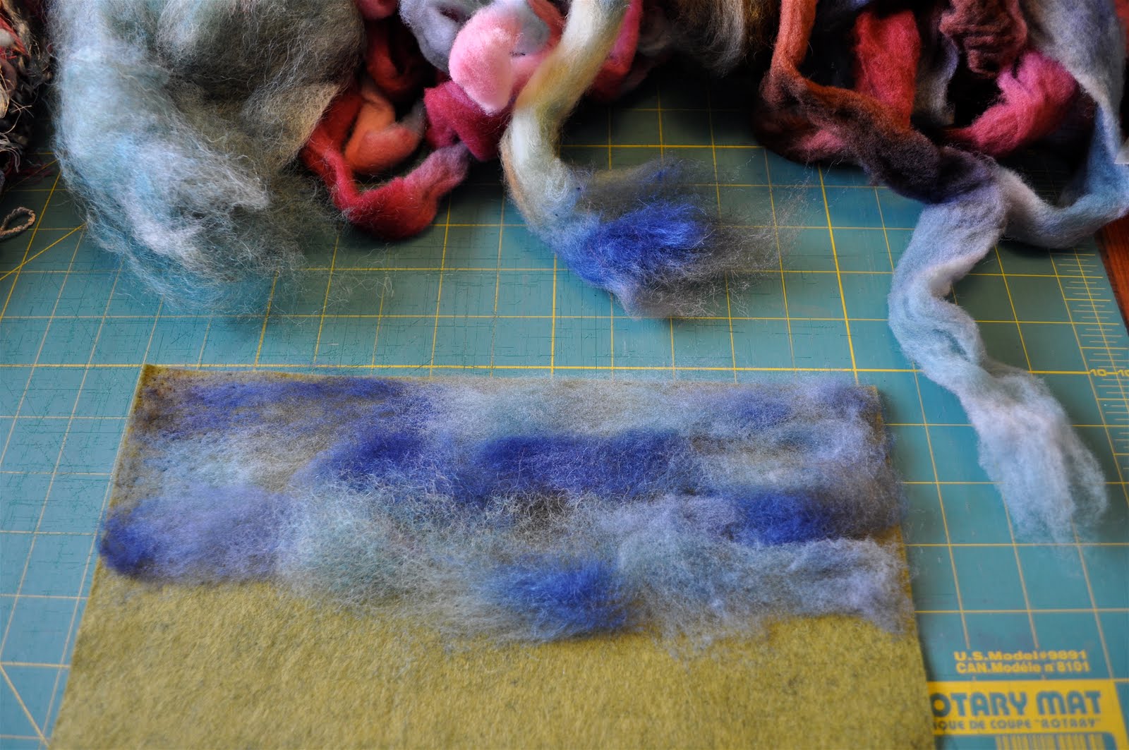 LuAnn Kessi Needle Felting.......Landscape