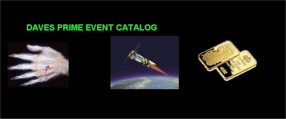 Daves Prime Event Catalog