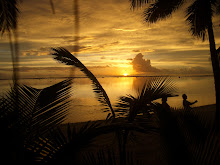 Solnedgång på Rarotonga