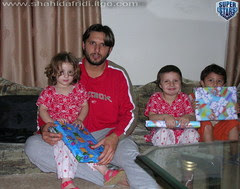 Shahid Afridi Family Pictures