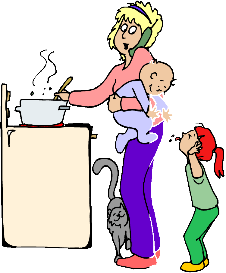 mom cooking clipart free - photo #34