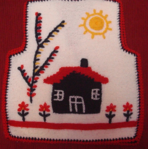 Gül�den motifler yelek ve lif örnekleri