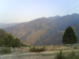 View of Village Thaapla and Kamdai 