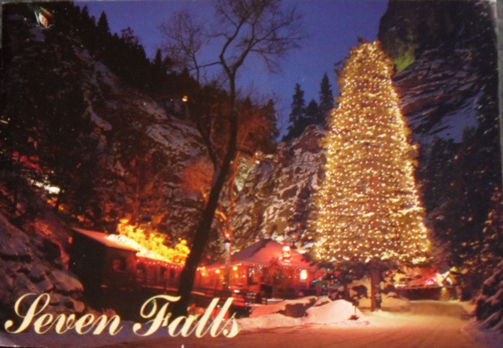 Postcards for Sam Christmas at Seven Falls