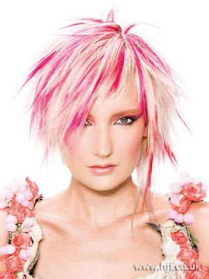 black and pink hairstyles. Cute Pink Hairstyles Trends for summer 2010