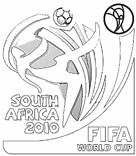 Dibujo Del Mundial Futbol Para Colorear Imagui