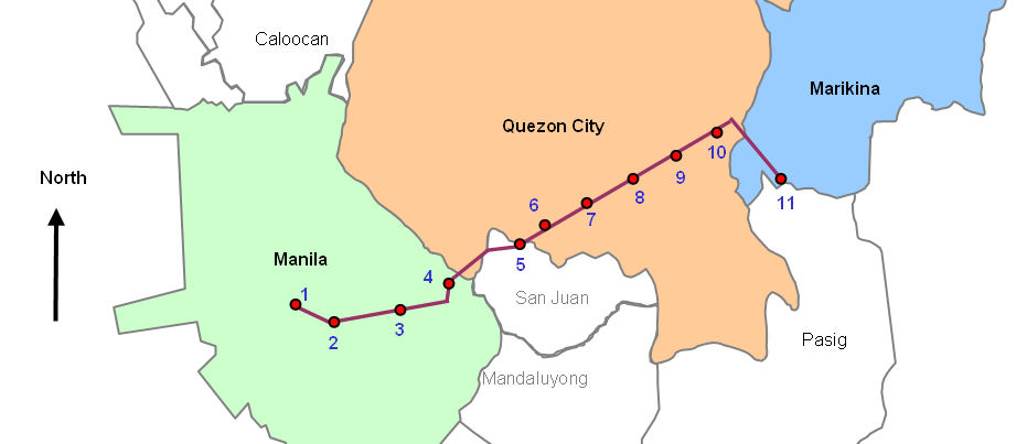 Lrt 2 Route Map Philippines – An Expats’ Guide to LRT-2 Stations – LRBO