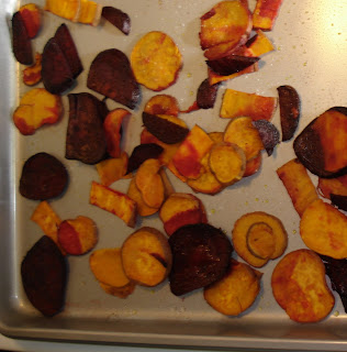 Sweet Potato & Beet “Chips”