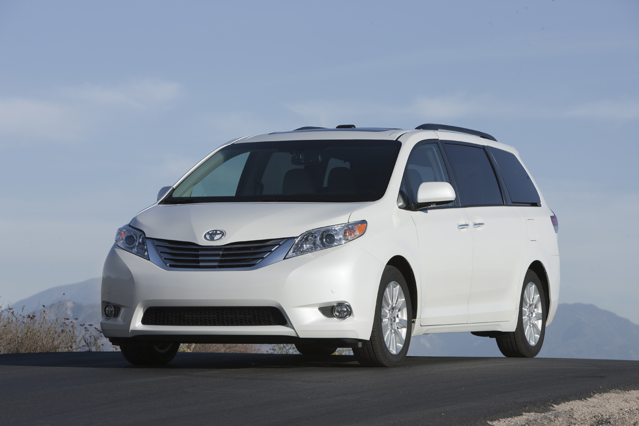 2011 Toyota Sienna LE, SE and Limited