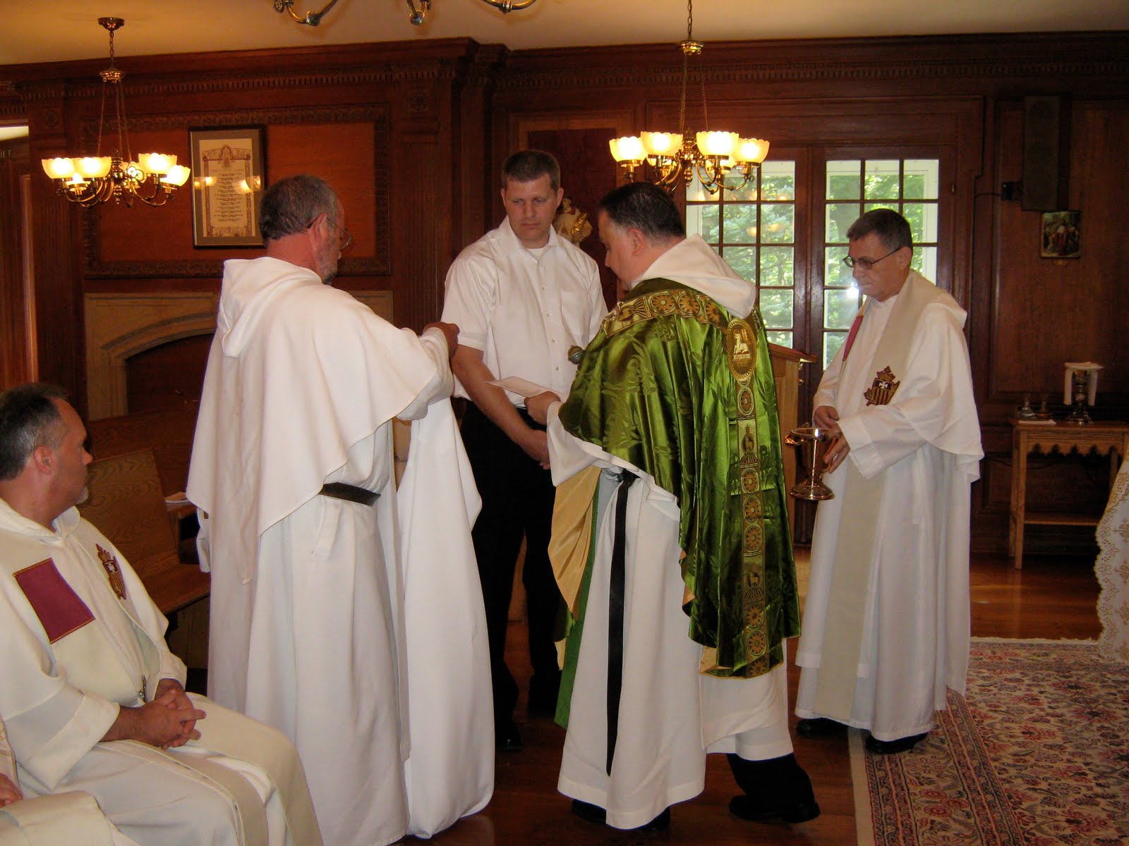 Mercedarian Formation: Receiving Mercedarian practice habit for novitiate
